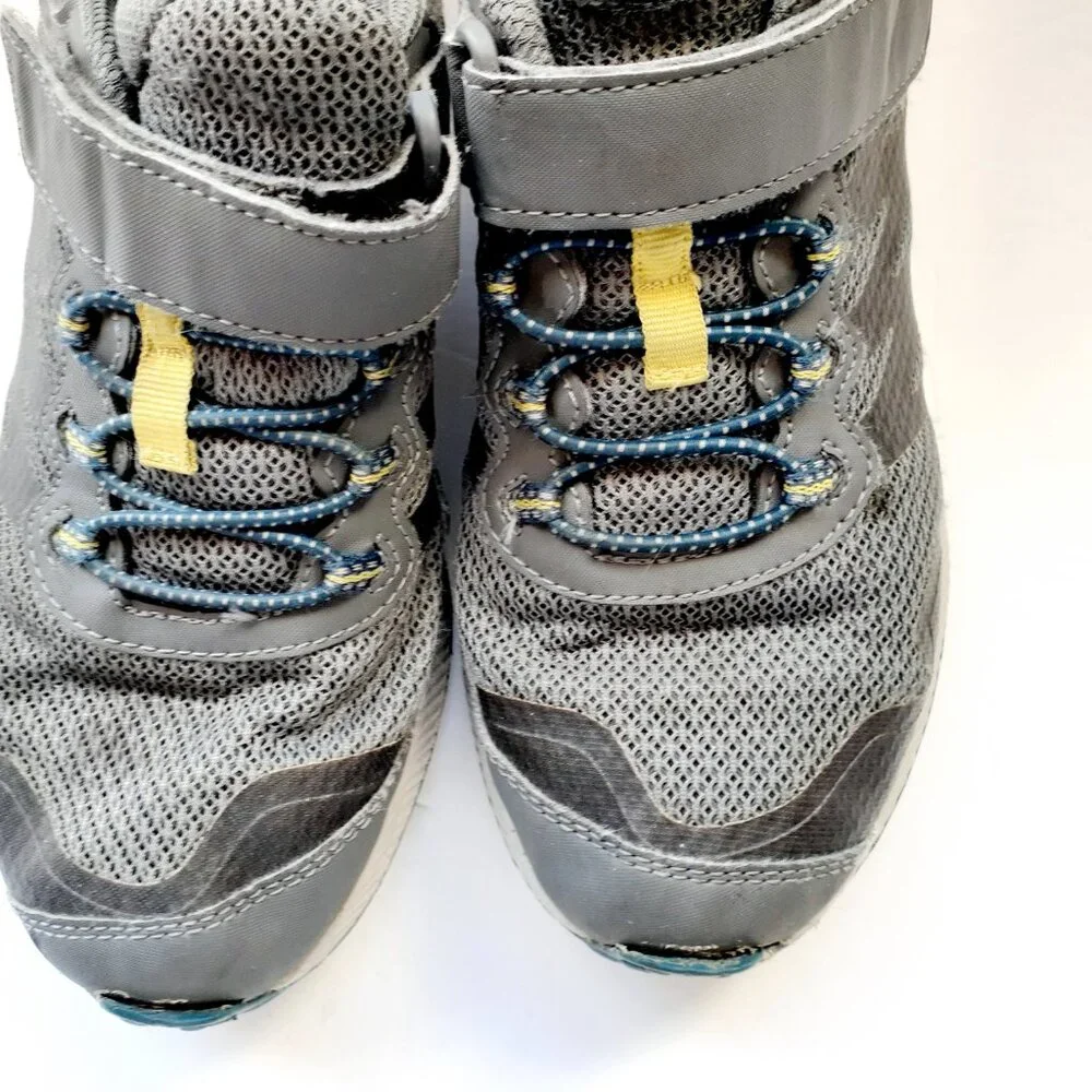 Merrell Boys Shoes Gray Nova 2 Trail Running Hiking 4.5